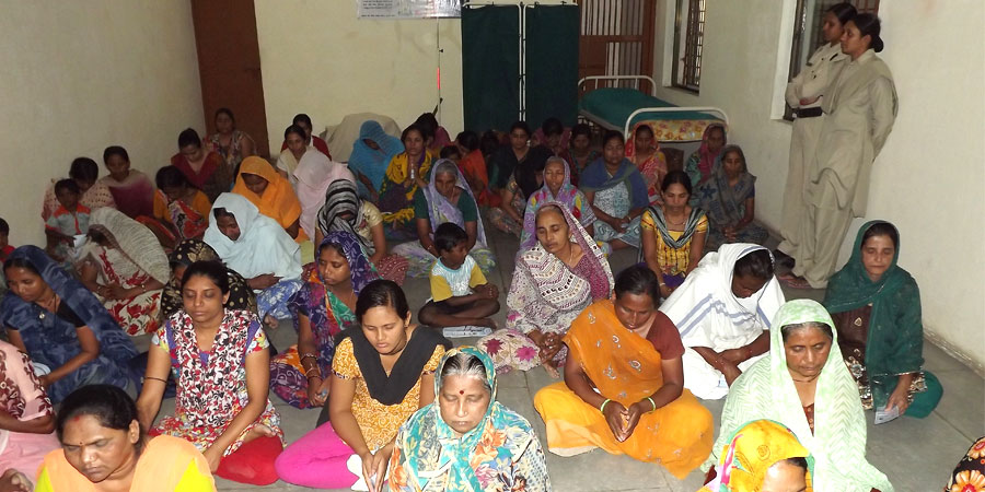 Meditation session organized for Lajpore Central Jail, Surat, Gujarat in Aug'2013
